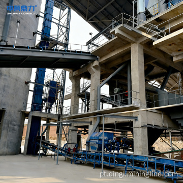 Linha de produção agregada de alto rendimento de 2.000 TPH